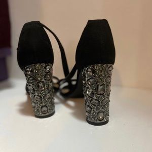 Rhinestone heels